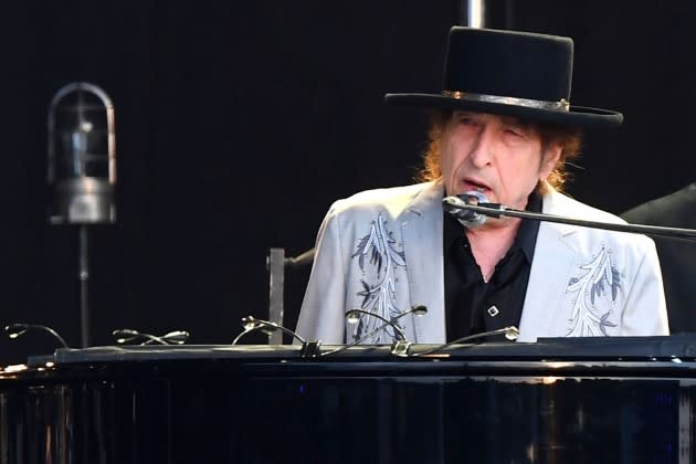Bob Dylan At Hyde Park - Credit: Dave J Hogan/Getty Images