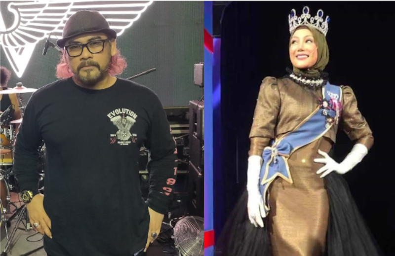 Awie and Erra performed together for fans at the weekend. — Pictures via Facebook/Awie Al Pamalo &amp; Erra Fazira