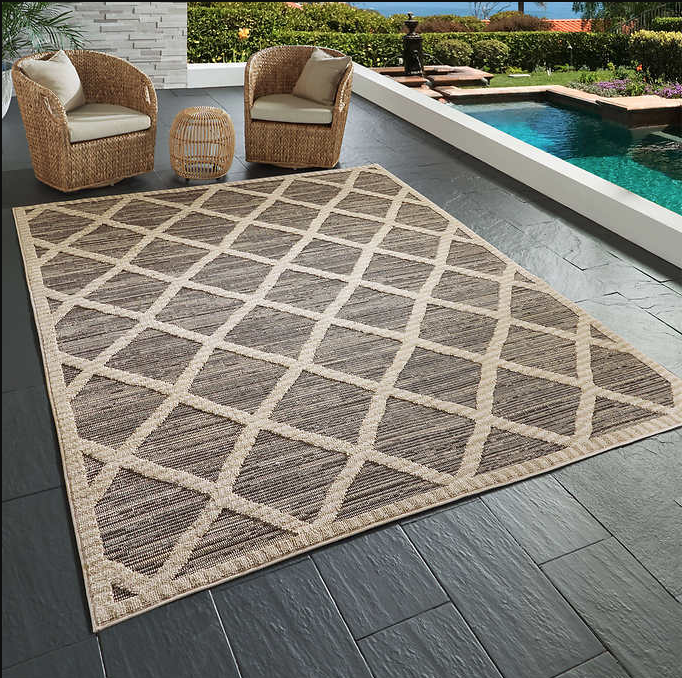 <p><a href="https://go.redirectingat.com?id=74968X1596630&url=https%3A%2F%2Fwww.costco.com%2Fnautica-windsor-indooroutdoor-area-rug.product.4000153962.html&sref=https%3A%2F%2Fwww.housebeautiful.com%2Fshopping%2Fbest-stores%2Fa44699775%2Fthings-interior-designers-always-buy-at-costco%2F" rel="nofollow noopener" target="_blank" data-ylk="slk:Shop Now;elm:context_link;itc:0;sec:content-canvas" class="link ">Shop Now</a></p><p>Nautica Windsor Indoor/Outdoor Area Rug</p><p>$119.99</p><p>Costco</p>