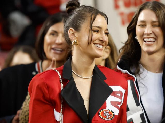 Taylor Swift's Chiefs jacket made by Kristin Juszczyk, 49ers FB's wife