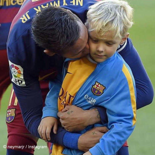 Neymar’s sweet message for his son who turned five