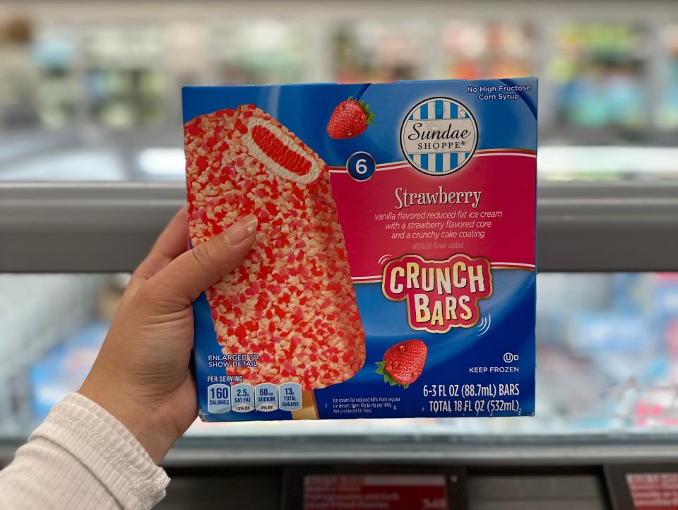 Sundae Shoppe crunch bars