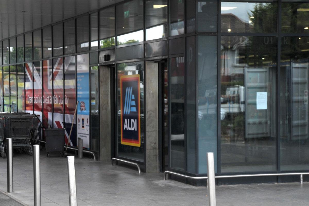 The Aldi on Drove Road will reopen later this week after a major revamp is completed <i>(Image: Dave Cox)</i>