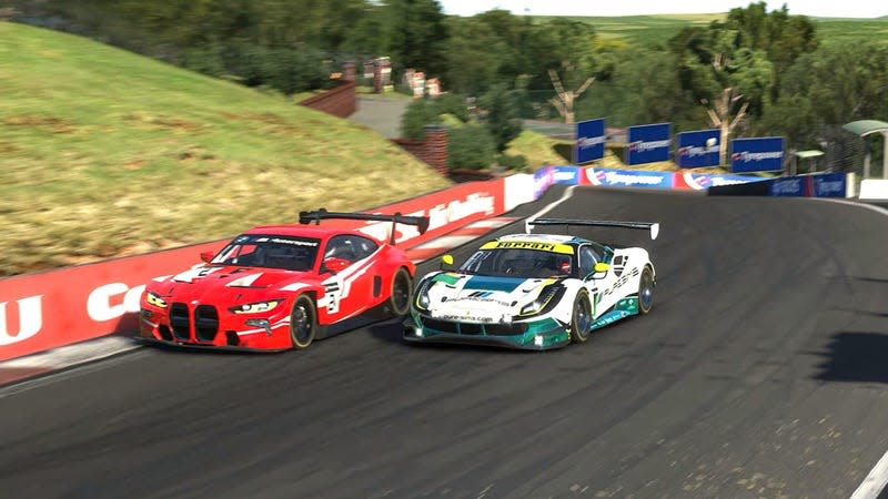 Screenshot:  iRacing