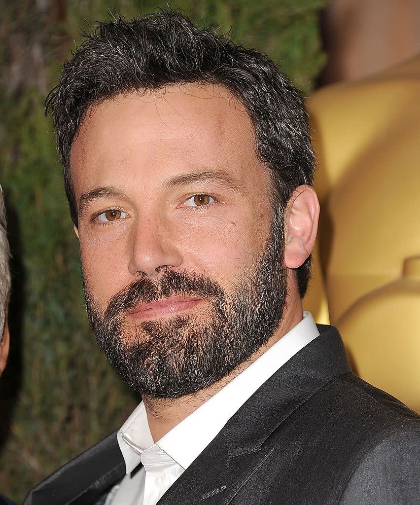 With Beard: Ben Affleck