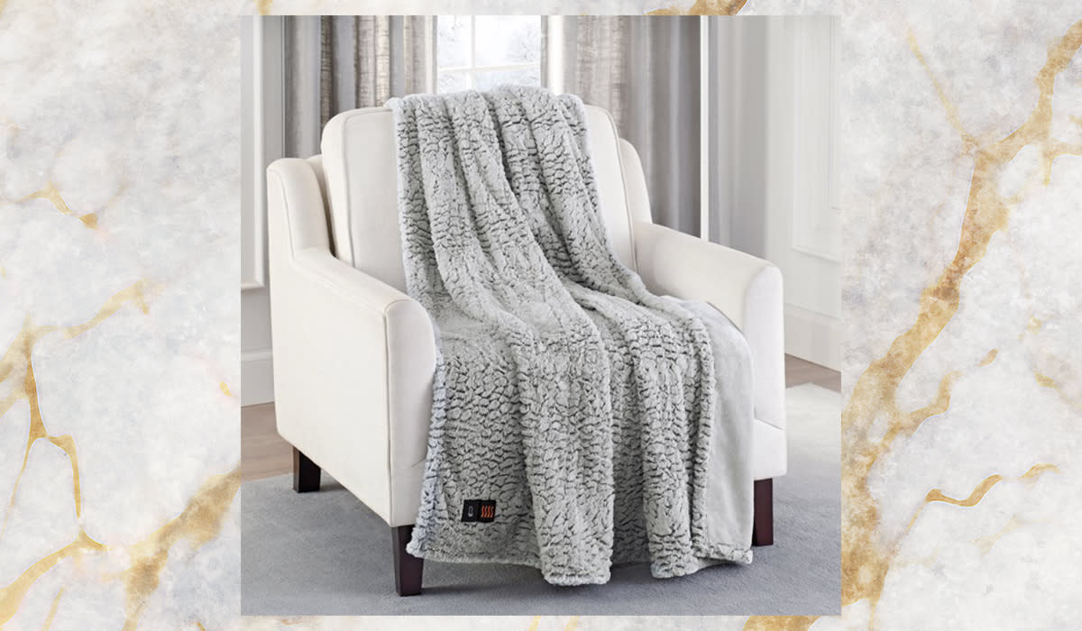 Drape one over a couch, armchair, or on your bed. (Photo: Walmart)