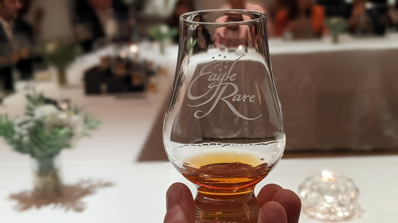 tasting glass of Eagle Rare