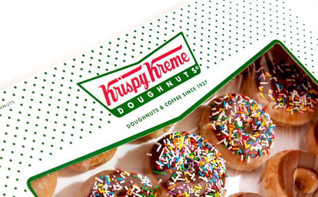 <p>Getty</p> Krispy Kreme