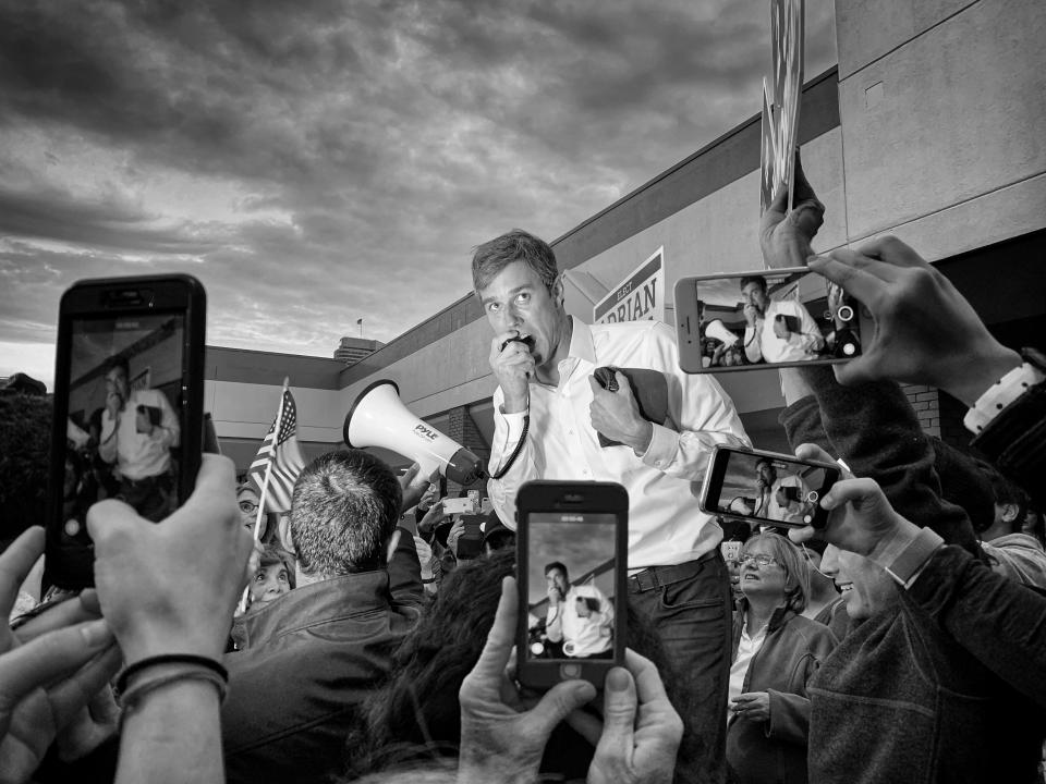 Scenes from the Texas Senate race