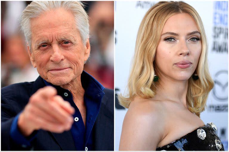 Michael Douglas y Scarlett Johansonn está más unidos de lo que creían: cuál fue el revelador descubrimiento para ambos actores