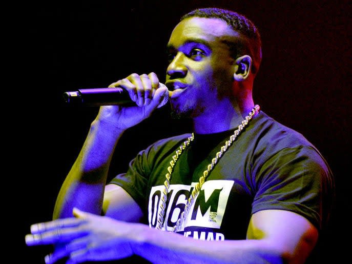 Bugzy Malone performs in concert in 2017: Shirlaine Forrest/Getty Images