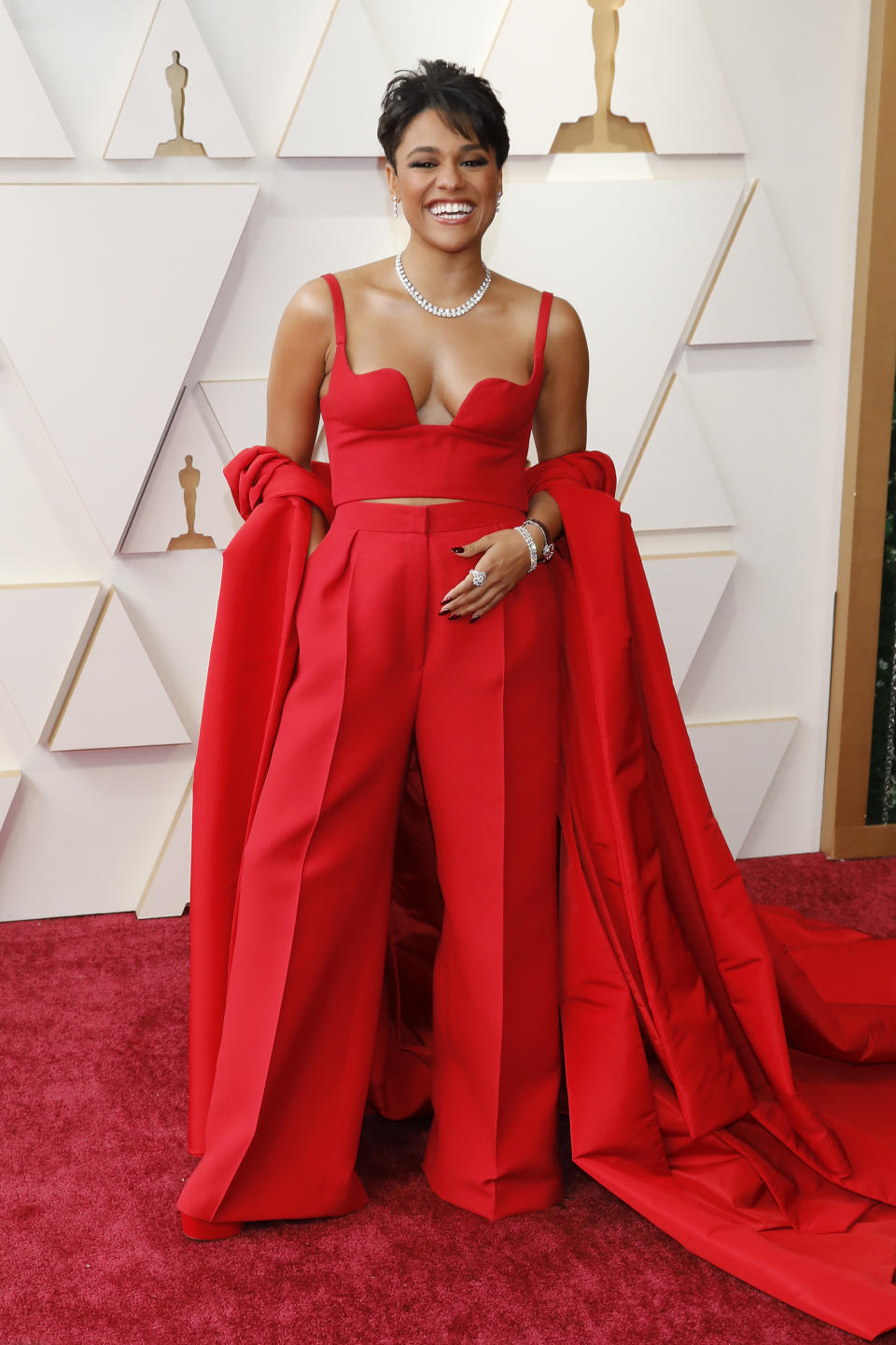 Ariana DeBose looked like the warmest star at the 94th Academy Awards in 2022. (Photo by P. Lehman/Future Publishing via Getty Images)