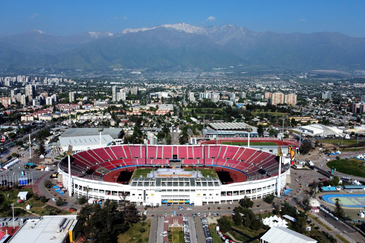 Santiago's Estadio Nacional. (Claudio Santana/Getty Images)