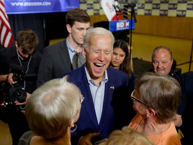 Joe Biden faced criticism after telling a teenage girl’s brothers to “keep the guys away from your sister”.The former US vice-president, who is leading the race to become the 2020 Democratic nominee, is said to have made the remark while campaigning in Iowa on Wednesday.Liz Goodwin, a political reporter at the Boston Globe, tweeted: “Joe Biden meets a voter’s granddaughter in an Iowa coffee shop and asks her age. “She says she’s 13. He addresses her brothers. ‘You’ve got one job here, keep the guys away from your sister.’”The tweet has since been shared and commented on hundreds of times, with many criticising the Democrat hopeful’s comments.American activist and writer Amy Siskind tweeted: “This is a disturbing mindset that keeps repeating.”Twitter user Brian Hurn suggested someone should “tell Joe it’s not the 1950s”, while another wrote: “Where would women be without brothers choosing who they are allowed to date.”Meanwhile, Mangy Jay wrote: “Oh dear god I wish he would stop.”Several people jumped to Mr Biden’s defence, however, saying they could not see the harm in his comment.Twitter user Ginger B Soapbox said “asking a brother to keep a sister safe isn’t that big of a deal,” adding: “We gotta stop it with the candidate purity stuff.”Chas Krish tweeted: “Am I the only one who thinks most people are overreacting to this comment!? Literally every boy who has a little sister has heard this.”And Navi Rose said: “I really think it’s a generational thing. He means well. Just doesn’t get it.”It is not the first time Mr Biden’s comments have faced criticism during his campaign.On Monday, the 76-year-old triggered a backlash among Democrats after suggesting Republicans would be willing to cooperate with the party once US president Donald Trump is out of office.According to a Daily Beast reporter, he reportedly said: “With Trump gone you’re going to begin to see things change because these folks know better. They know this isn’t what they’re supposed to be doing.”Earlier on Wednesday, Mr Biden, whose son died of brain cancer in 2015, also pledged to “cure cancer” if elected as president.Some polls have put Mr Biden as favourite to oust Mr Trump from the White House, with recent Quinnipiac surveys suggesting the Democrat could beat the president by as much as 13 per cent.