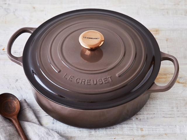 Le Creuset just released the prettiest Indigo color for its fall