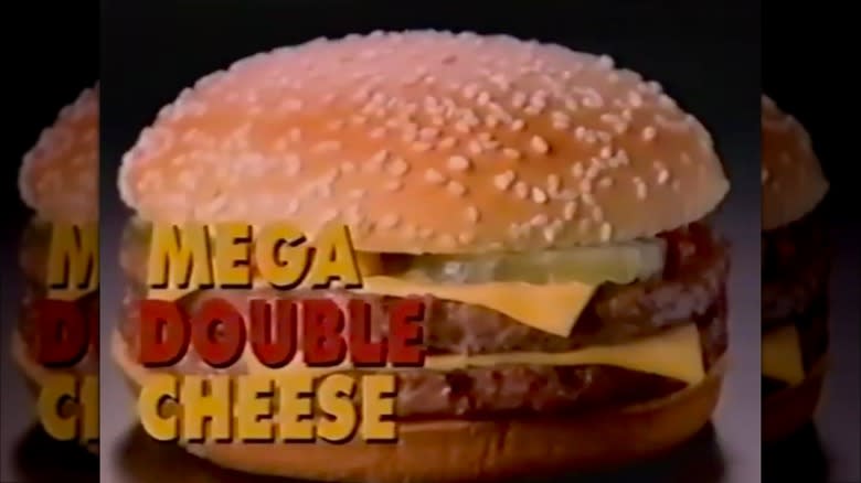 Burger King Mega Double Cheese