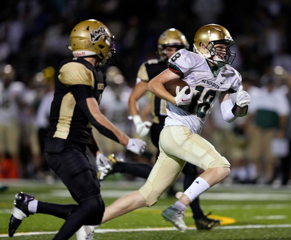 Devin Lynch and the Hendricken football team took down North Kingstown on Friday night.