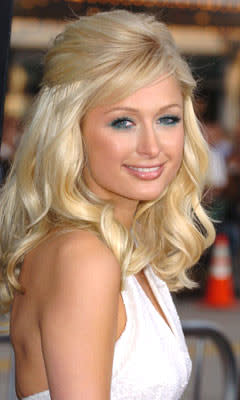 Paris Hilton at the Westwood premiere of Warner Bros. Pictures' House of Wax