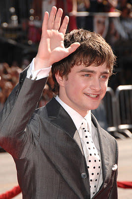 Daniel Radcliffe at the Hollywood premiere of Warner Brothers' Harry Potter and the Order of the Phoenix