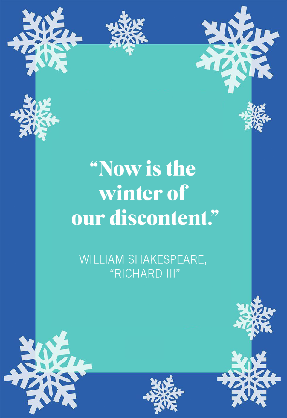 William Shakespeare,  “Richard III”