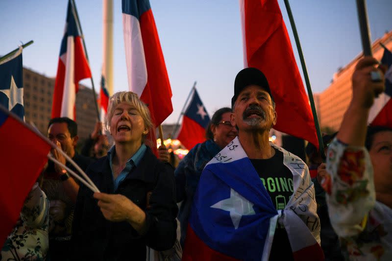 FILE PHOTO: Polls open as Chile holds second constitution vote