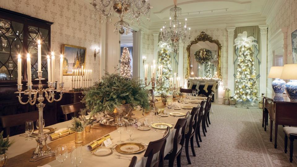 illinois governors mansion state dining room