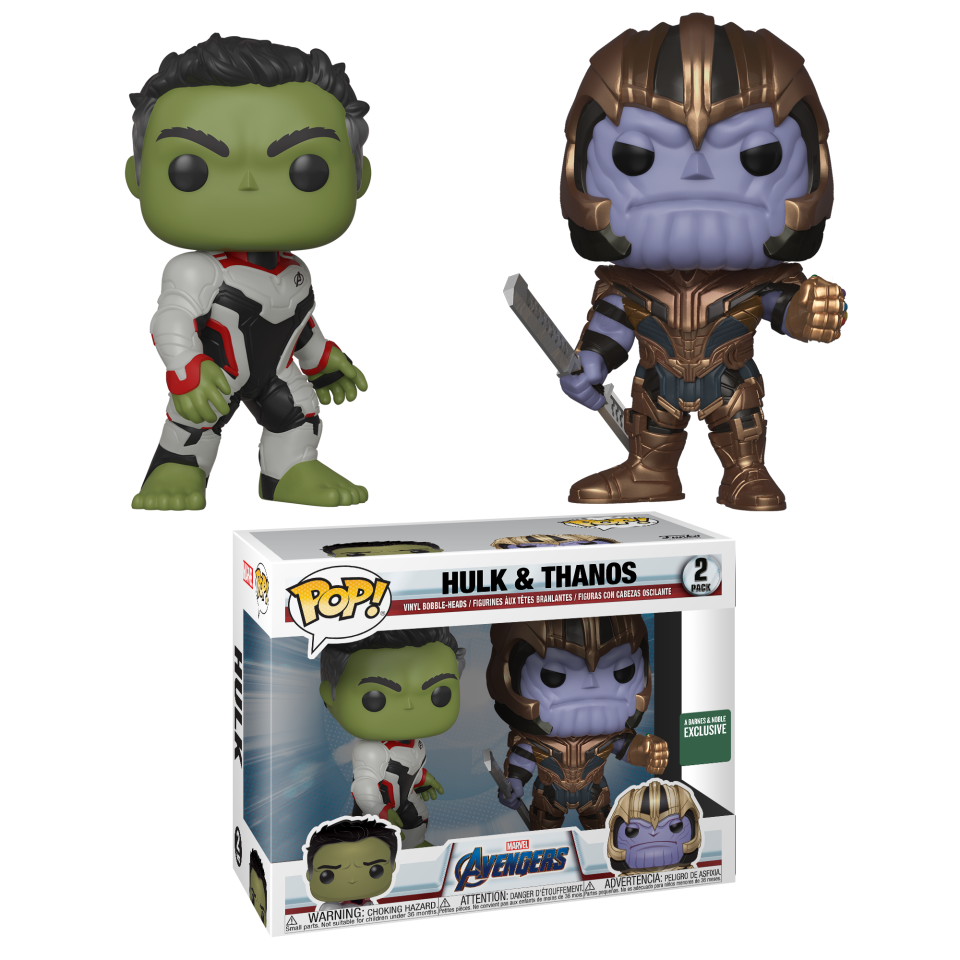 Hulk &amp; Thanos Pop! (Photo: Funko)