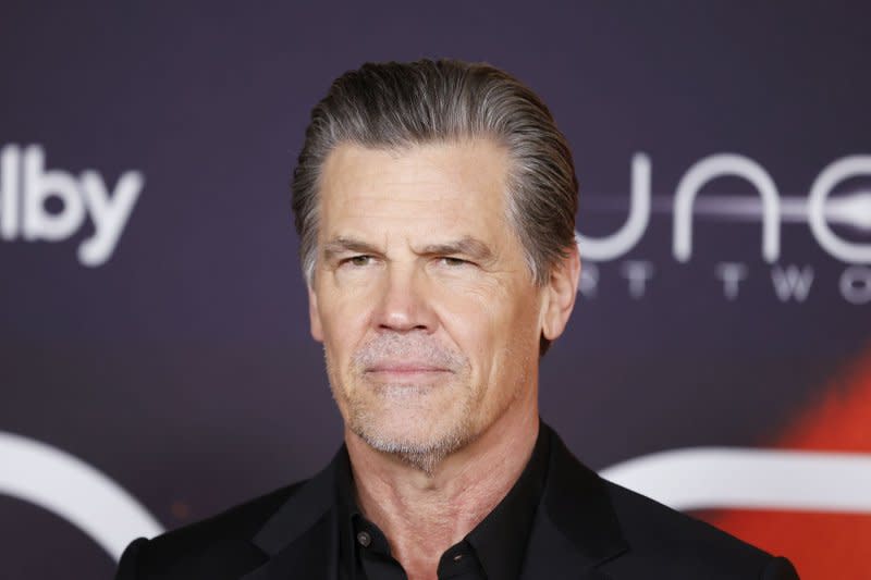 Josh Brolin arrive on the red carpet at the New York premiere of Warner Bros. "Dune: Part Two" at Josie Robertson Plaza at Lincoln Center on February 25. File Photo by John Angelillo/UPI