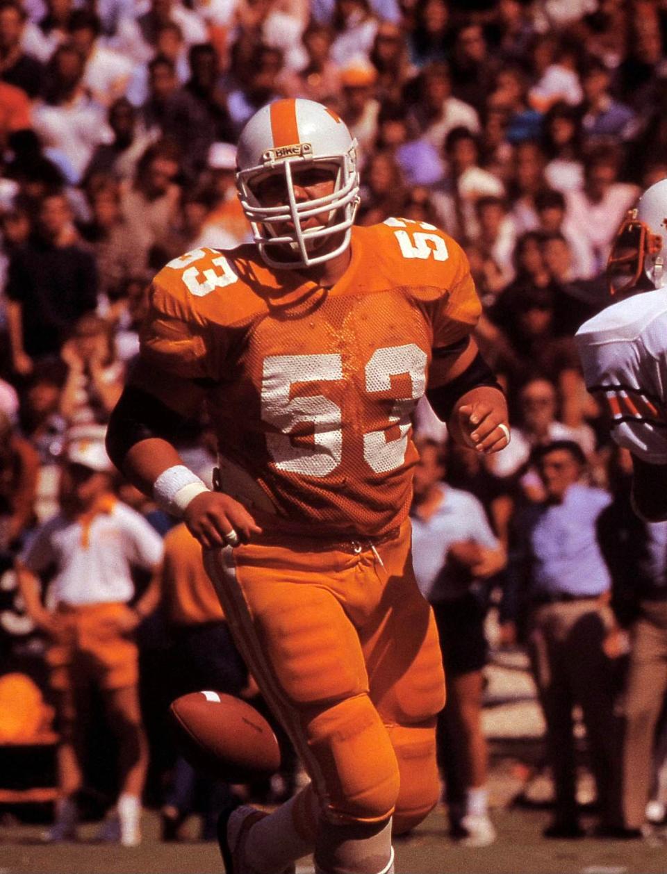 Glenn Streno was a three-year letterman offensive lineman for the Tennessee Vols from 1981-83. He earned All-SEC selection as a senior center.