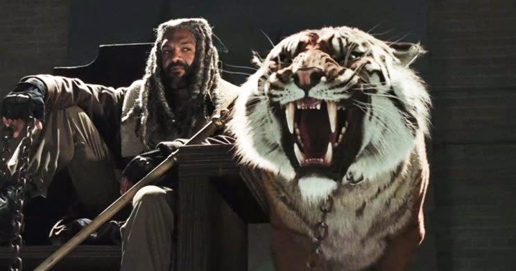 Khary Payton as Ezekiel (Credit: Gene Page/AMC)