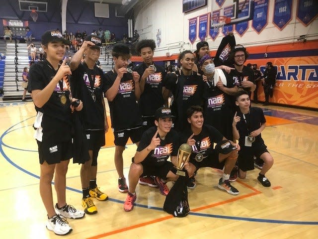 Young Guns, players from reservations that are connected by a river in the Pacific Northwest, won the 2021 Native American Basketball Invitational national title.