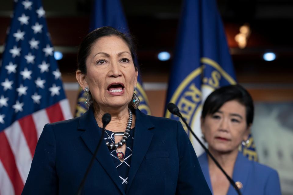 Deb Haaland has become the first Native American to be secretary of the Interior, a position that traditionally has held negative sway over Indian country. Native activists are hopeful Haaland's confirmation leads to changes for the nearly 600 federal tribes across the United States.