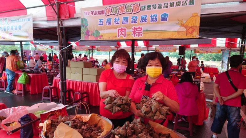 永靖鄉園藝景觀產業園區開幕　結合米食果苗節推廣農特產