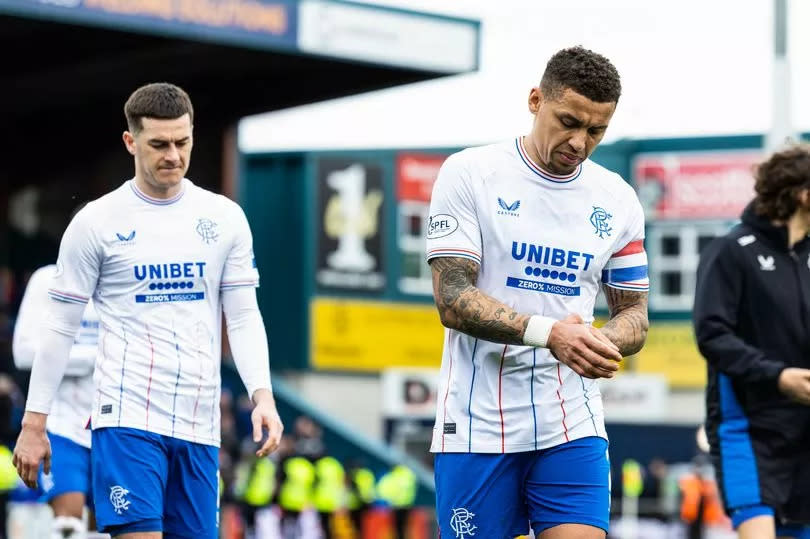 Gutted Rangers captain James Tavernier