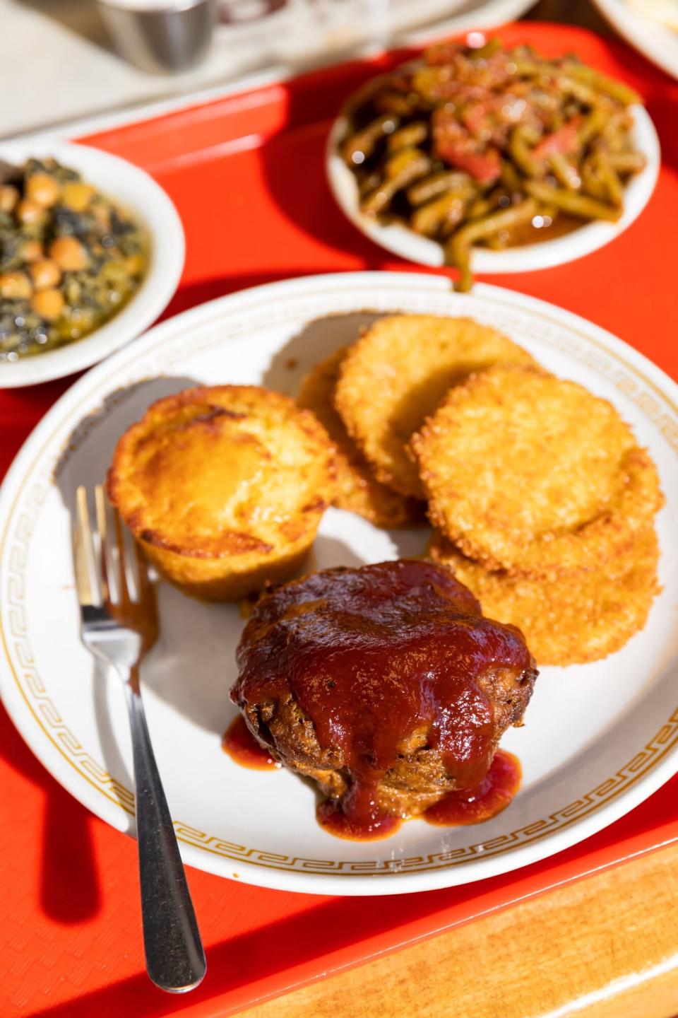 Fried green tomatoes