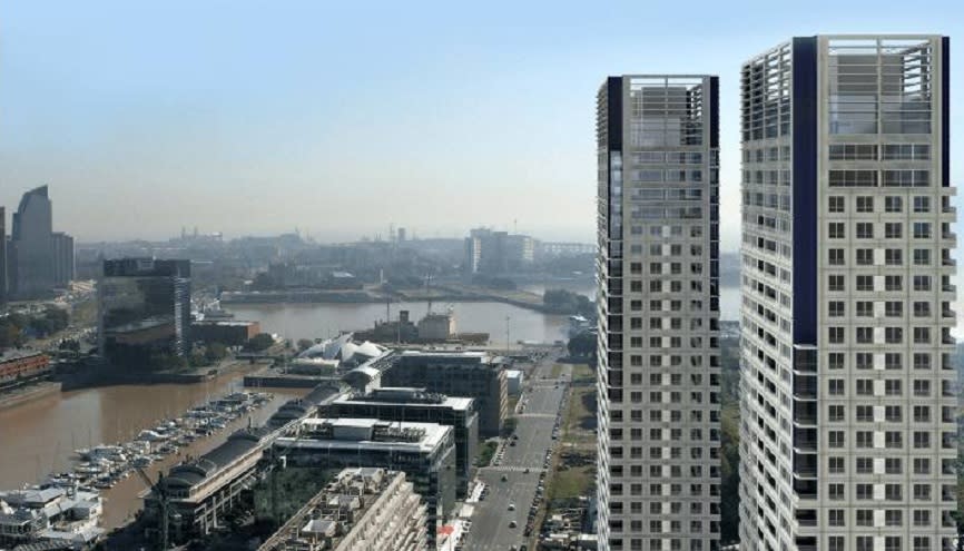 Creaurban posee varias proyectos en la zona porteña de Puerto Madero