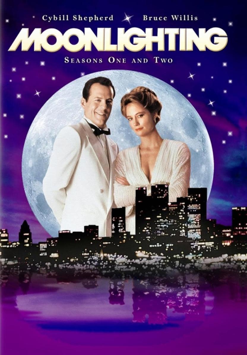 Póster de la primera temporada de Moonlighting (Fuente: IMDb)