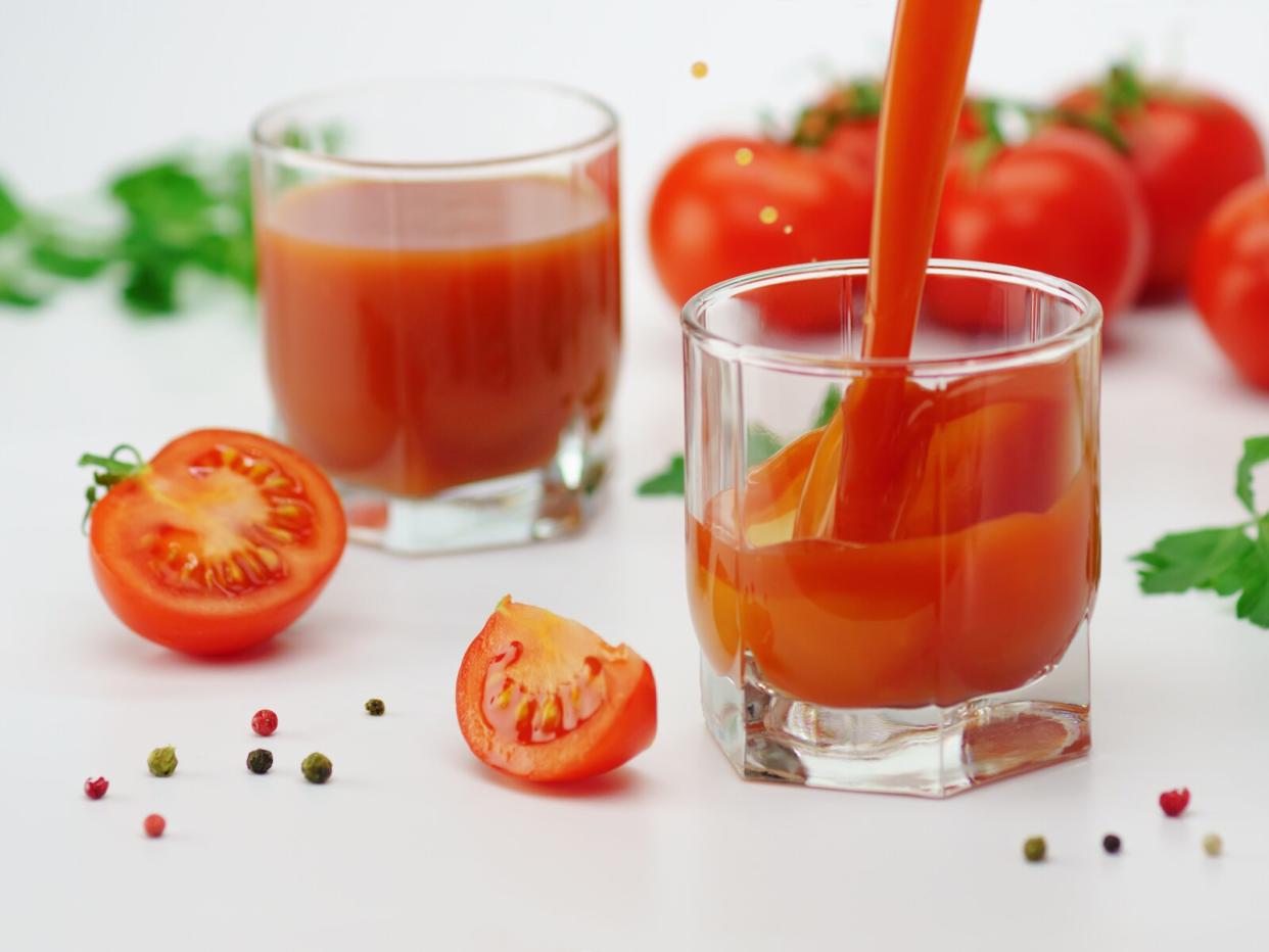 Tastier tomato juice
