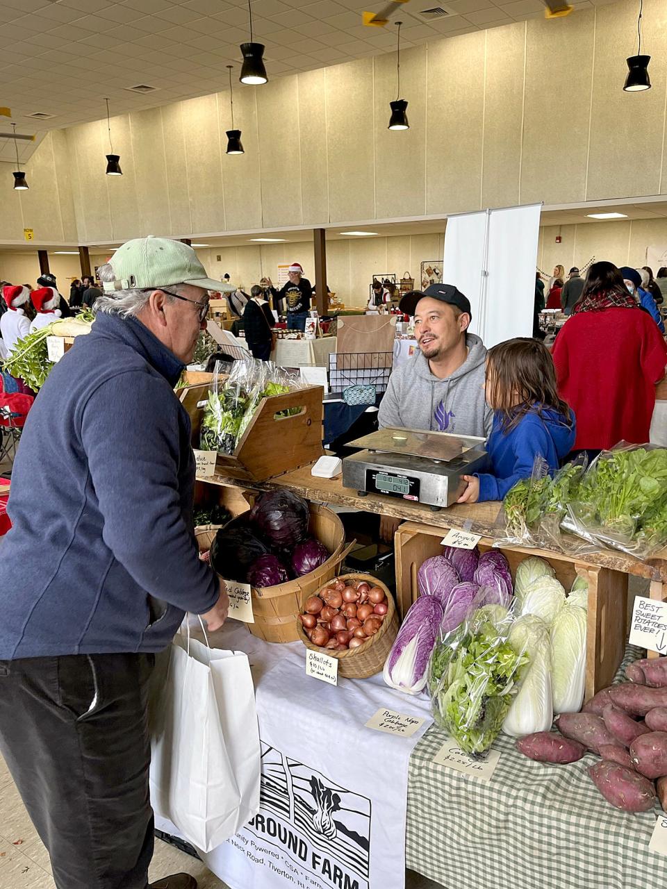 Movement Ground Farm is among the vendors participating in the Tiverton Valentine’s Farmers Market.