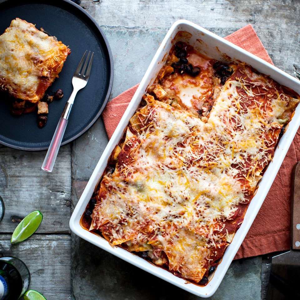 Easy Chicken Enchilada Casserole