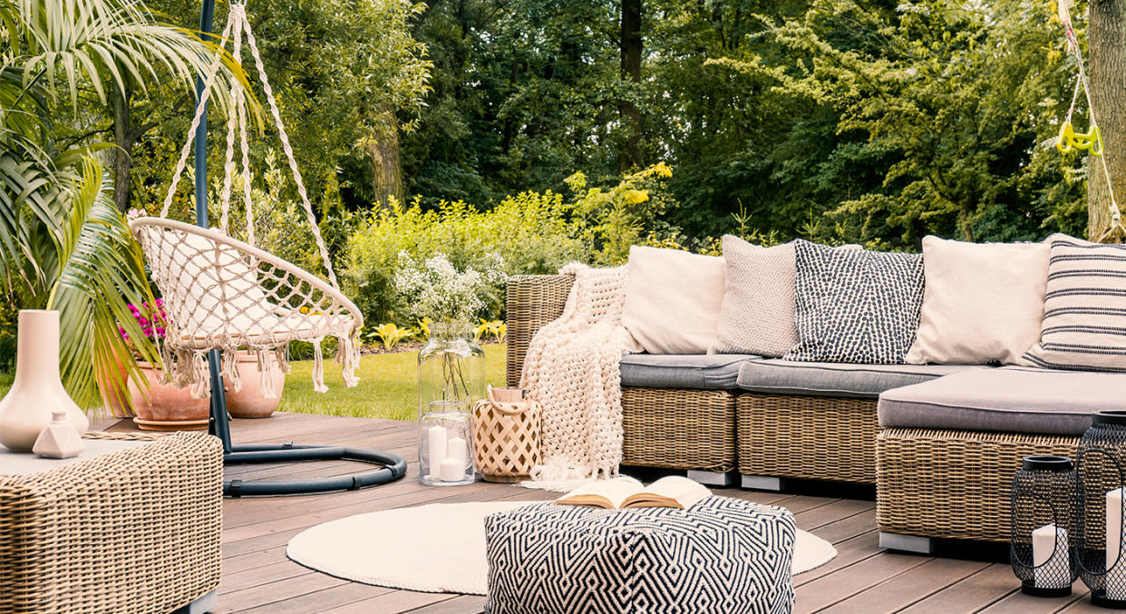 Want to protect your outdoor cushions from the rain? We've found a top-rated garden storage box for under £30. (Getty Images) 