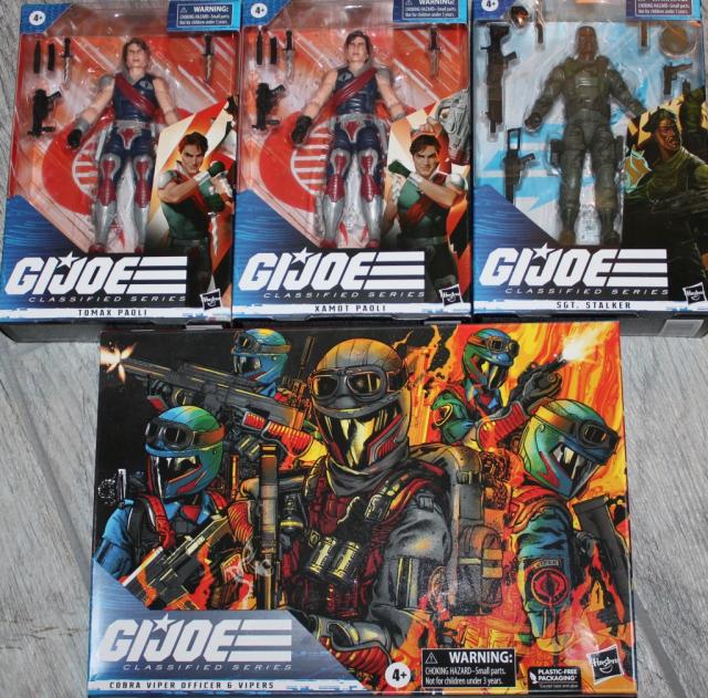 Toy Review: G.I. Joe Stalker, Tomax, Xamot, and Viper 3-Pack