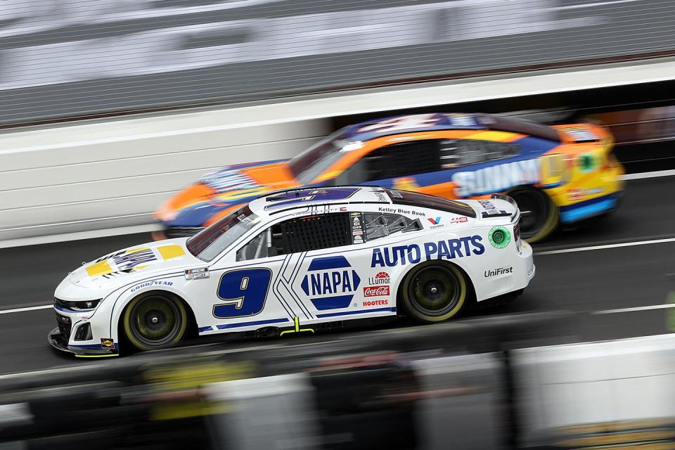 nascar cup series busch light clash at the coliseum qualifying