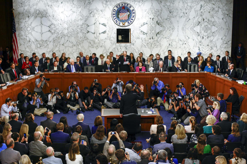 Confirmation hearings for Brett Kavanaugh