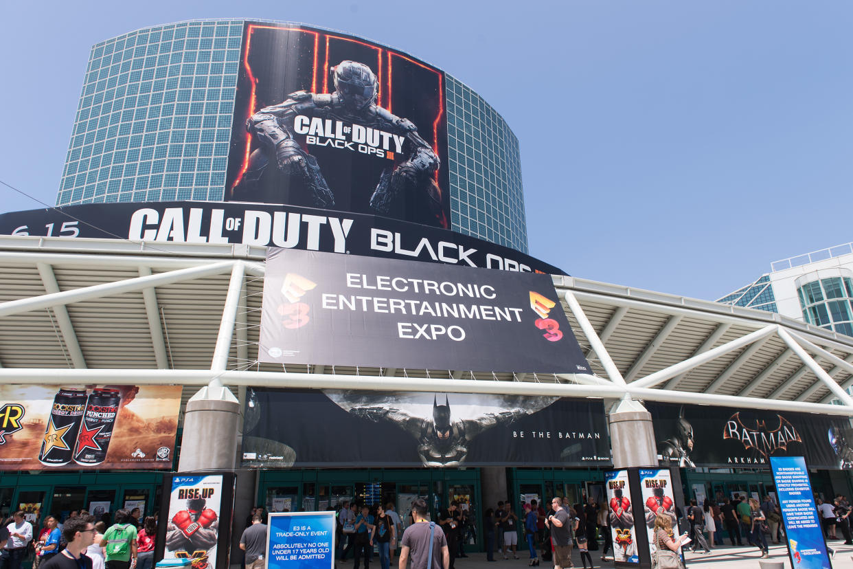 LOS ANGELES, CA - JUNE 16:  A general view of the E3 Electronic Entertainment Expo at Los Angeles Convention Center on June 16, 2015 in Los Angeles, California.  (Photo by Daniel Boczarski/WireImage)