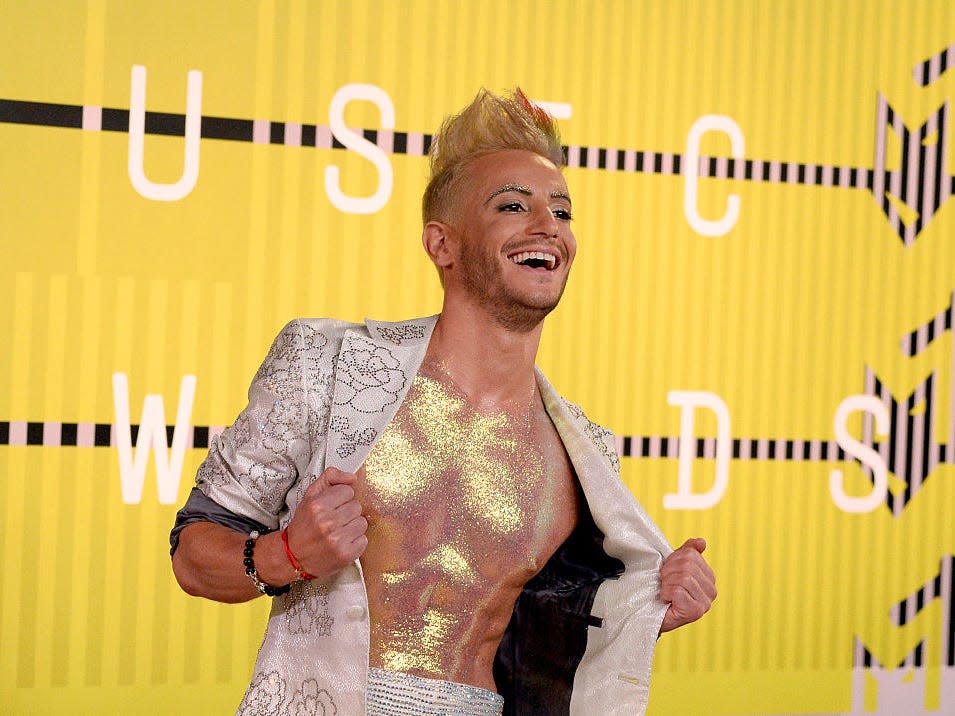 frankie grande 2015 vma