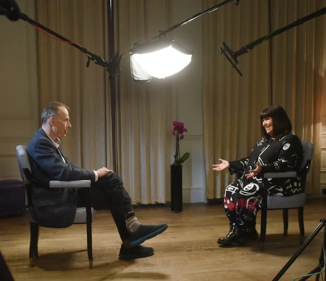 Dawn French on The Andrew Marr Show 