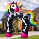<p><strong>PARAYOYO</strong></p><p>amazon.com</p><p><strong>$69.99</strong></p><p>Does your front yard need an 11-foot inflatable unicorn skeleton with rainbow hair? Absolutely not. Are you going to get one anyway? Definitely yes.</p>