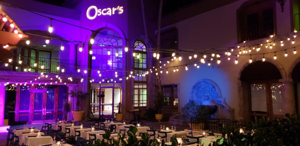 Oscar's Palm Springs is located at 125 E. Tahquitz Canyon Way in Palm Springs.