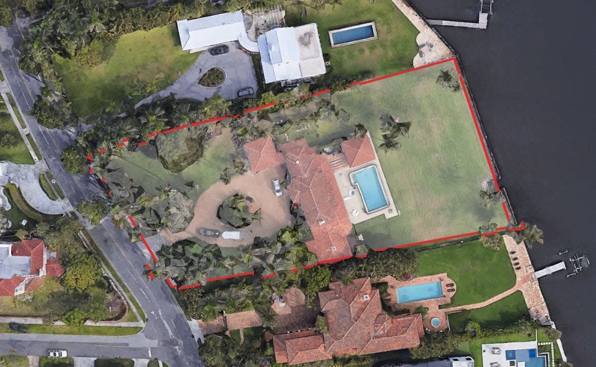 The property at 3140 Washington Road in West Palm Beach sold for $21 million in January 2023.